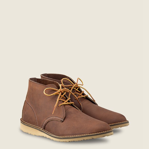 Zapatos Red Wing Heritage Hombre Marrom - Weekender – Chukka Yuma Cuero - 125-AEIHFJ